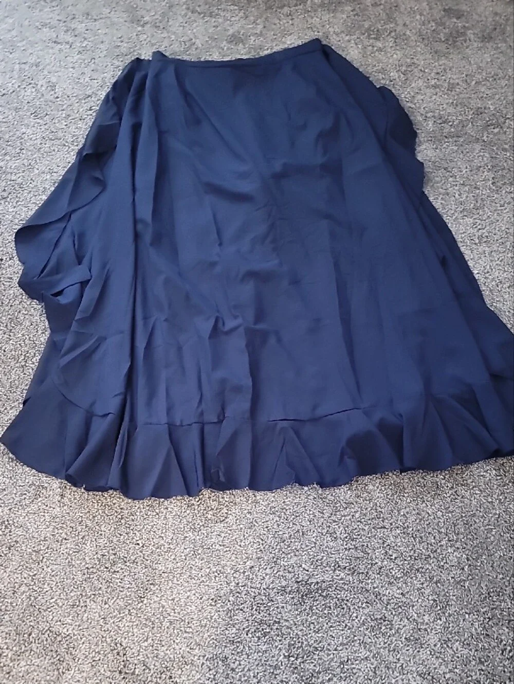 Women's Navy Blue Full Circle Skirt